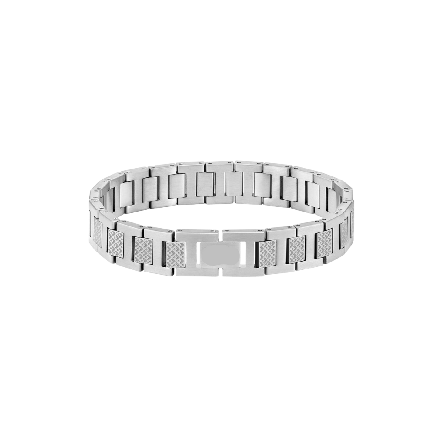 BRAZALETE METROPOLE PLATEADO