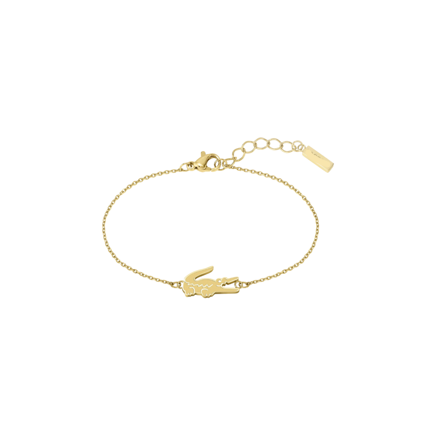 (STOCK) PULSERA CROCODILE DORADO