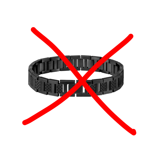 (AGOTADO) BRAZALETE METROPOLE NEGRO