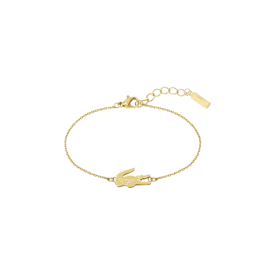 (STOCK) PULSERA CROCODILE DORADO
